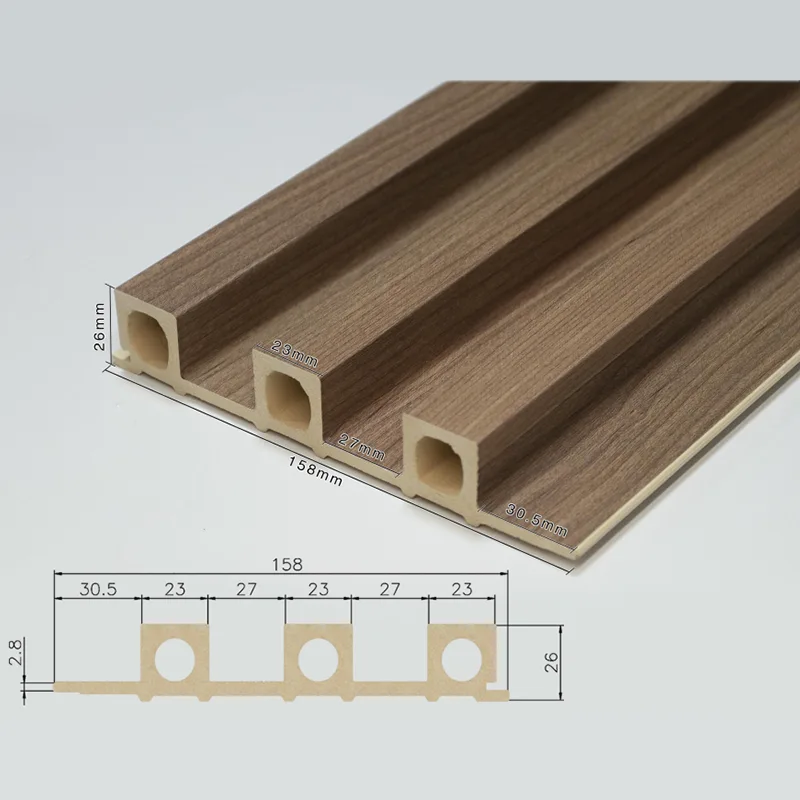150 içi boş 3-torlu yivli panel