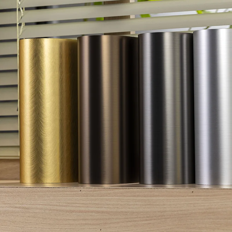 Metal Teksturalı Bərk Bambuk Fiber Divar Paneli